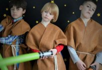 Bohater Jedi - kostium dla dzieci własnymi rękami