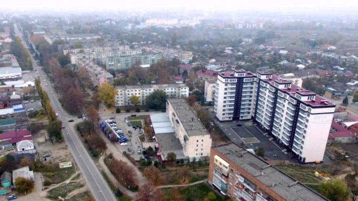 City of Prokhladny in Kabardino-Balkaria