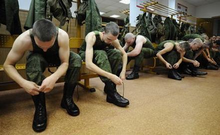 el servicio en el ejército de rusia
