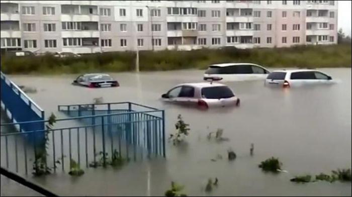 Hochwasser Region Primorje August 2017