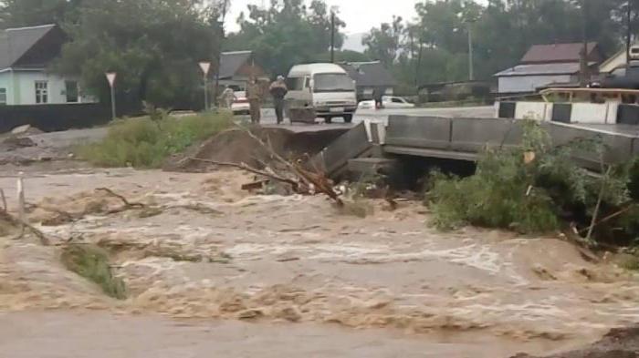 Region Primorje Ussurijsk Flood