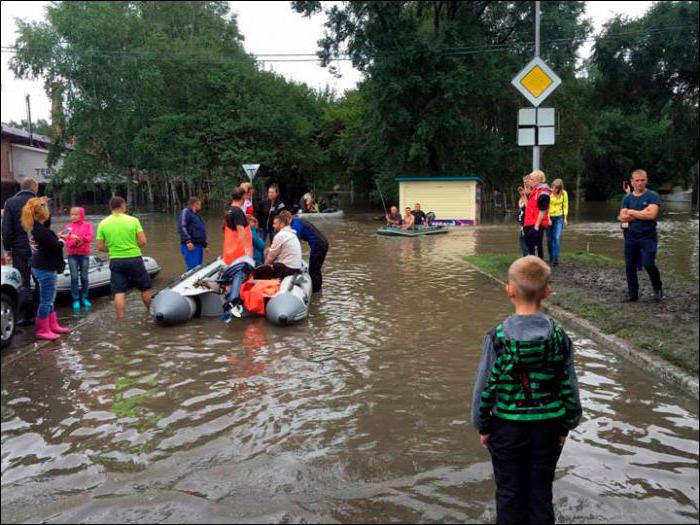 Mikhaylovka, Primorsky Krai flooding