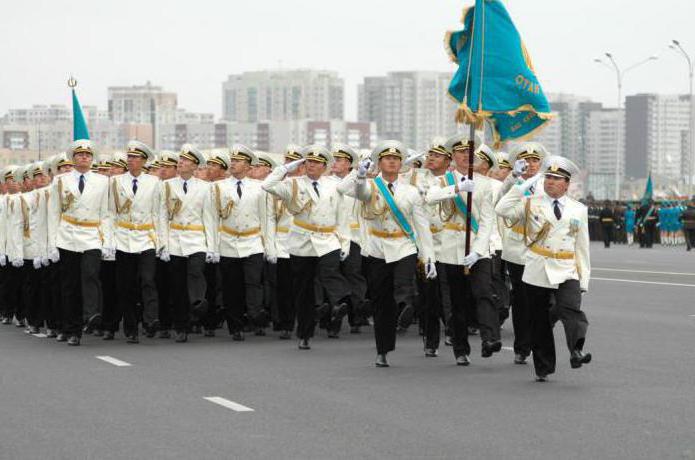 Feiertag Tag der Unabhängigkeit Kasachstans als Feiern