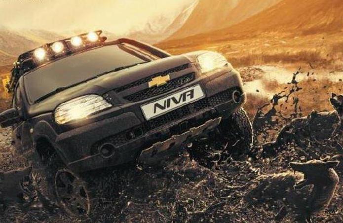 the engine of the Chevrolet Niva
