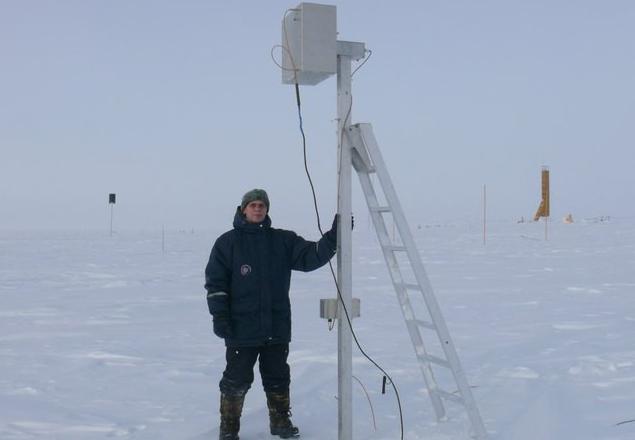  полярна станція схід клімат