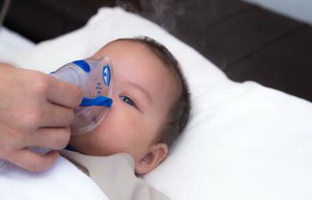 la inhalación de лазолваном y la solucin fsica para los niños