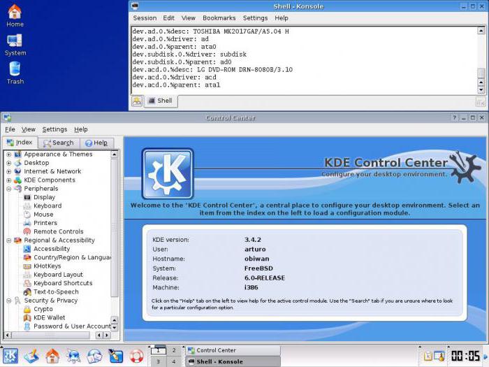 FreeBSD 10 орнату, KDE