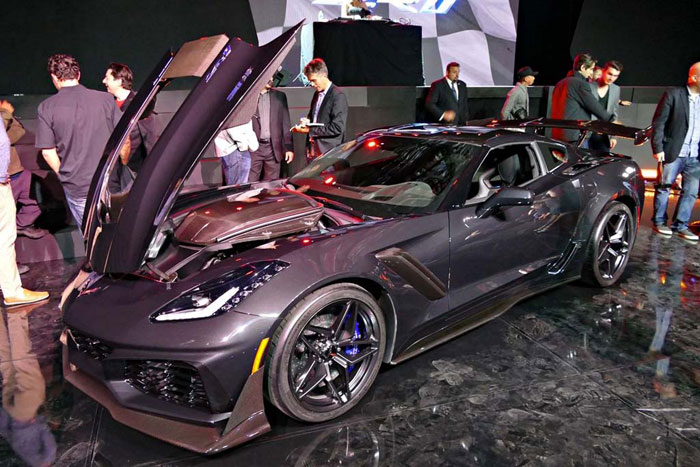 a presentation of the updated ZR1