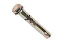 Anchor bolt with nut: scope and varieties