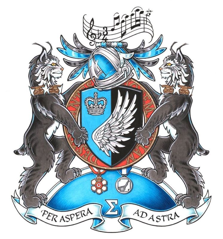 a description of the family coat of arms