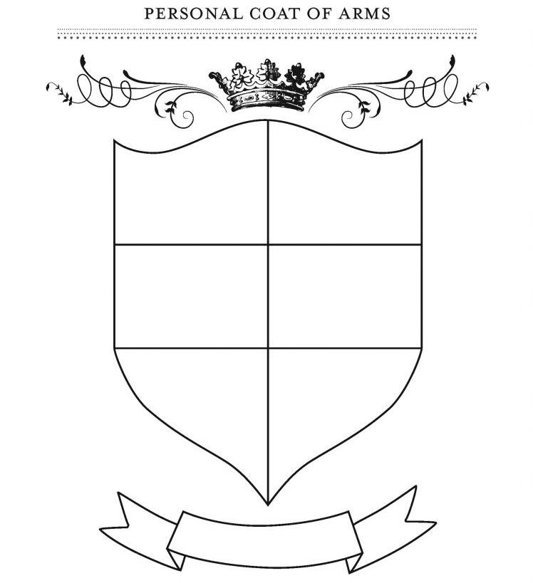 Figur in der Basis des Wappens