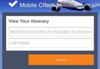 Aeroflot: check-in online