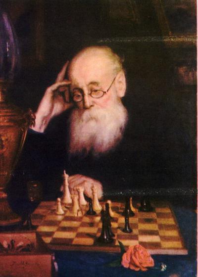 Schachspieler Russlands