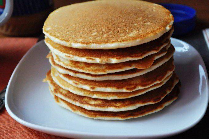 American pancakes recipe with photos