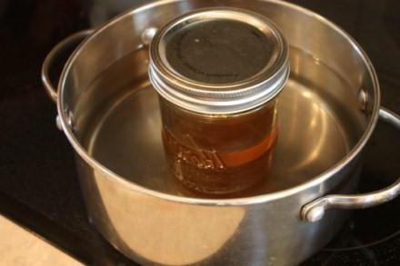la temperatura de cristalización de la miel