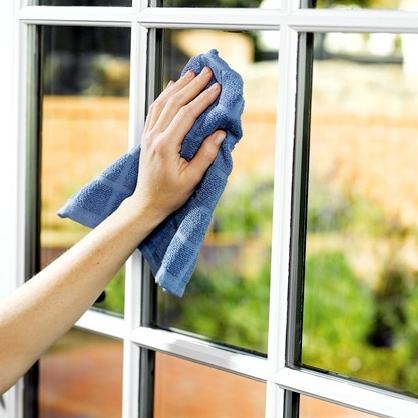 como limpar as janelas, sem riscos