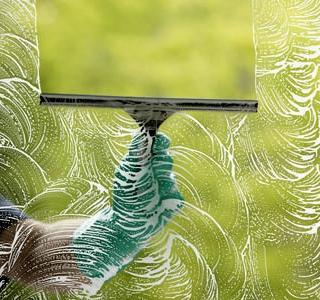 profesional de lavado de ventanas