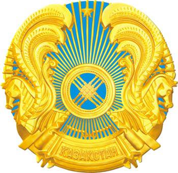 的徽章和标志的哈萨克斯坦