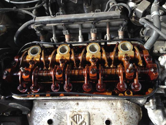 why the engine eats oil and smokes