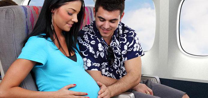 extensión de la cobertura para la salida al extranjero de las embarazadas