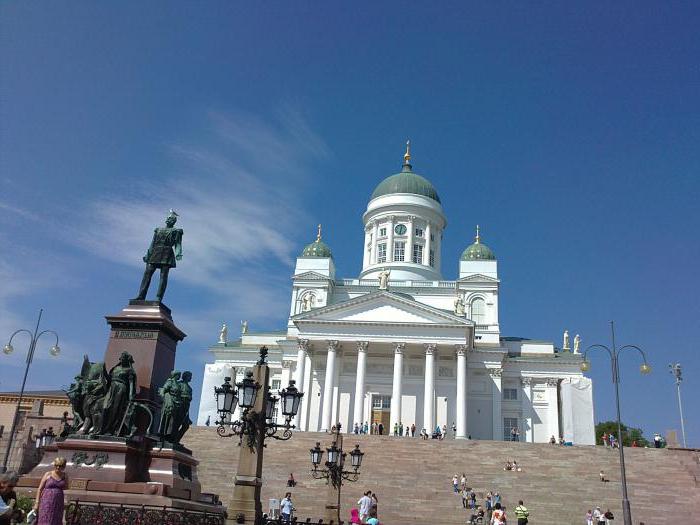 Senatsplatz in Helsinki: Kathedrale