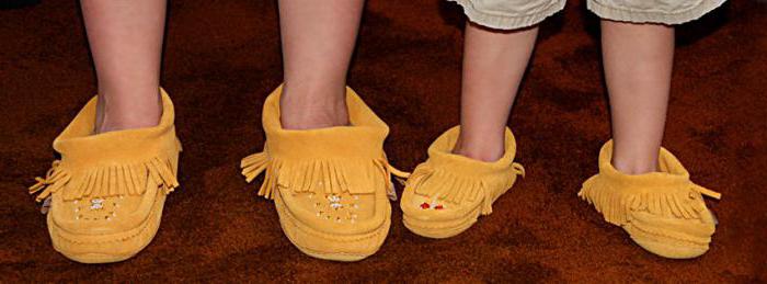 Moccasins for boys