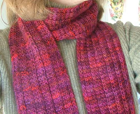  how to start to knit a scarf 