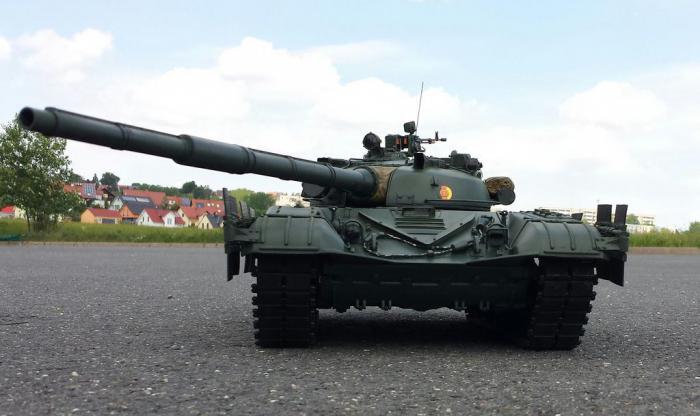 Reichweite der Panzer T 72