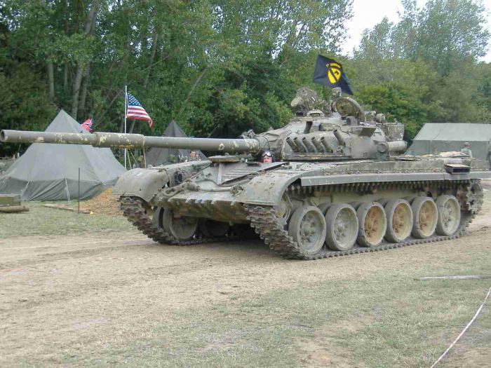 Waffen der Zisterne T-72