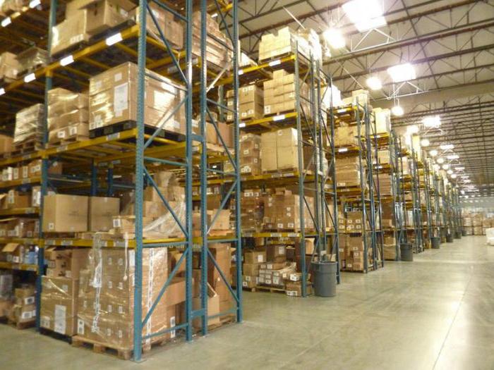 Types of types of warehouses