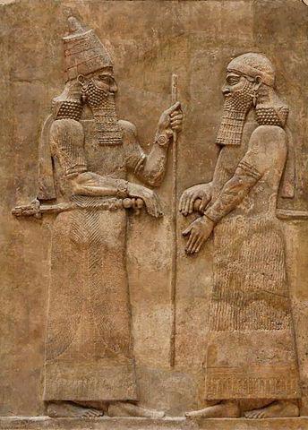 die wichtigste Stadt des assyrischen Reiches