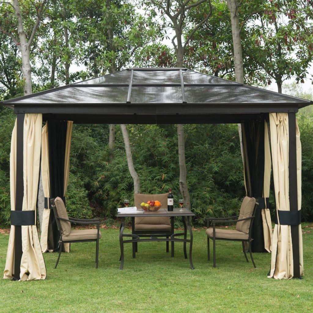 Pergola with your own hands from metal dimensions