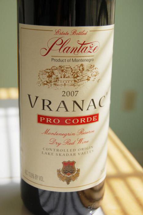 Wine Vranac