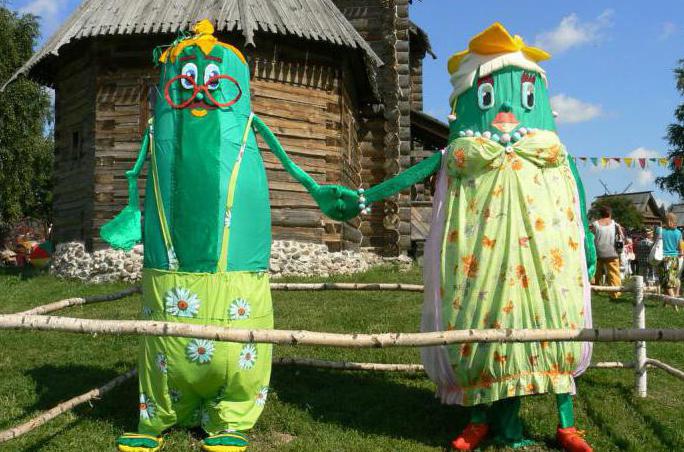 cucumber festival in Suzdal