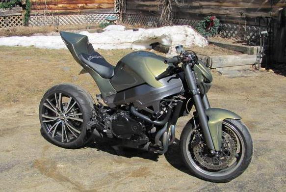 motorcycle type streetfighter
