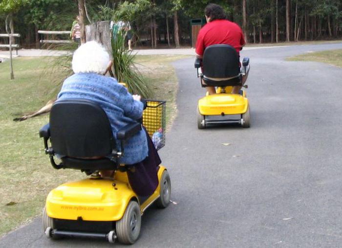 üç tekerlekli scooter, engelli konuklar için imkanlar