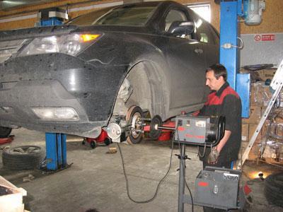 groove brake discs without removing the