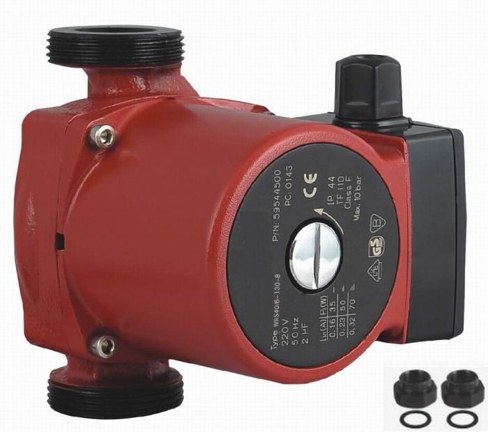 how to install the circulation pump in the heating system