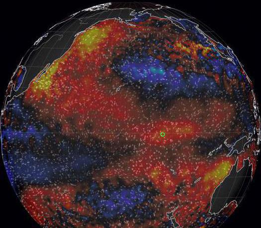 الرياح غربية من المناطق المعتدلة من نصف الكرة الأرضية الجنوبي تؤثر على المناخ