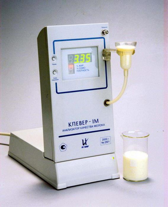 analizador de calidad de la leche