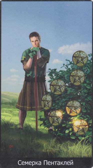 card seven of Pentacles the meaning and interpretation