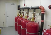 Installation of automatic fire extinguishing system. Fire alarm