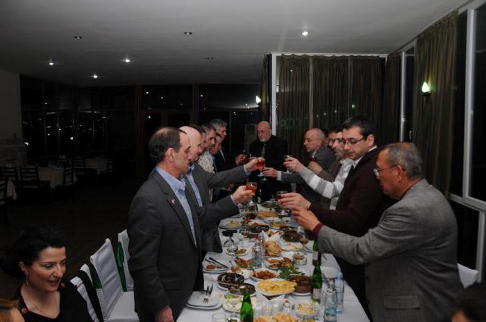 gruziński toast na jubileusz