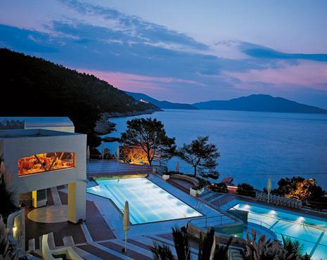 the resorts of Turkey on the Aegean sea
