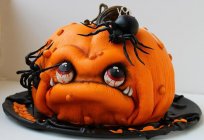 Scary and yummy cake for Halloween