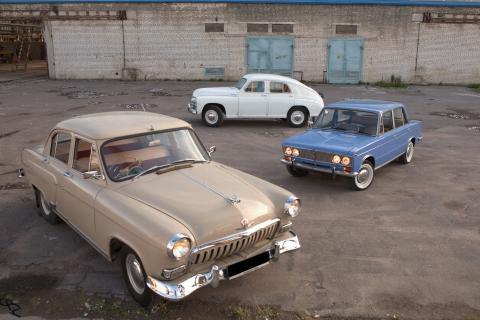 models Autos made in UdSSR