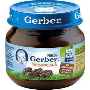 Gerber food from 4 months