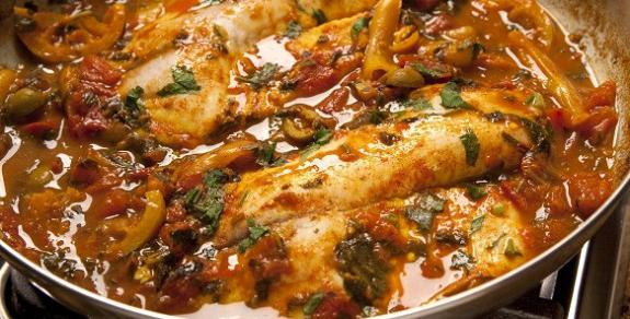 fish in Moroccan step-by-step recipe