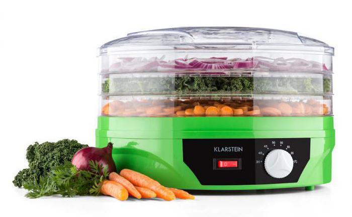 la secadora eléctrica para las verduras y frutas