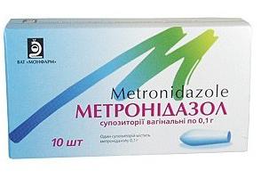 антыбіетык метронідазол